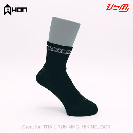 Ahon Trail Running Socks (black) - Ahon.ph