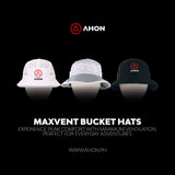 Logo Bucket Hat (black) - Ahon.ph