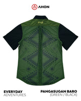 Pangasugan Baro button up shirt (green) - Ahon.ph