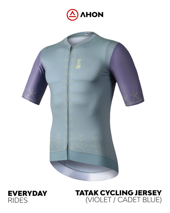 Tatak Cycling Jersey (cadet blue) - Ahon.ph