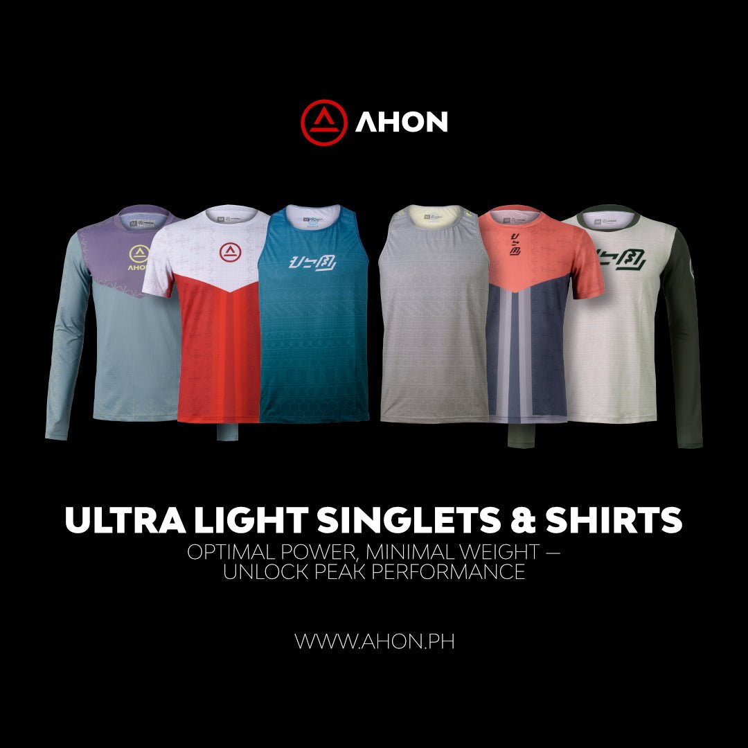 Ultra Light Singlet (blue green / gray) - unisex - Ahon.ph