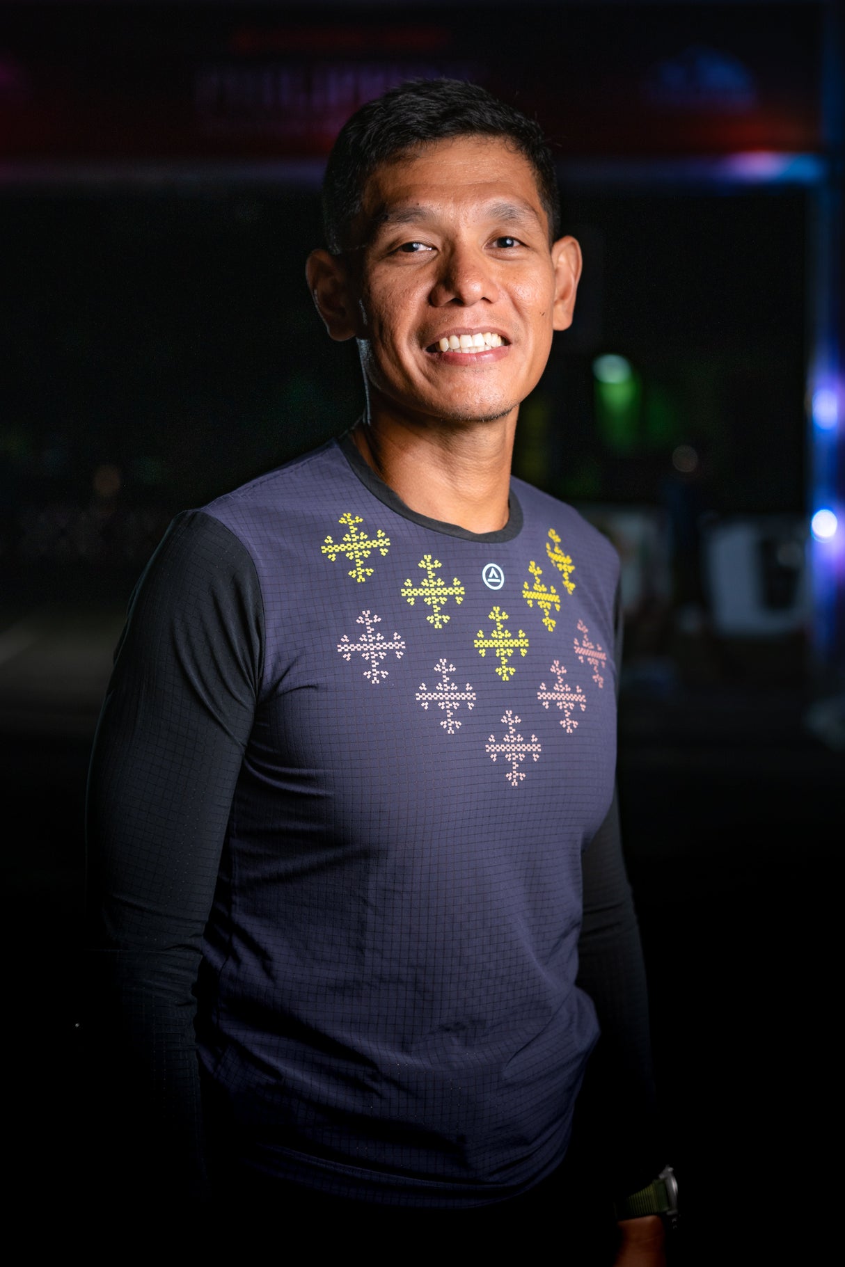 Apo Super Light LS Shirt (dark purple / black) - unisex - Ahon.ph