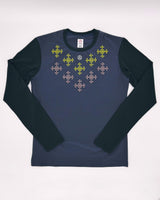 Apo Super Light LS Shirt (dark purple / black) - unisex - Ahon.ph