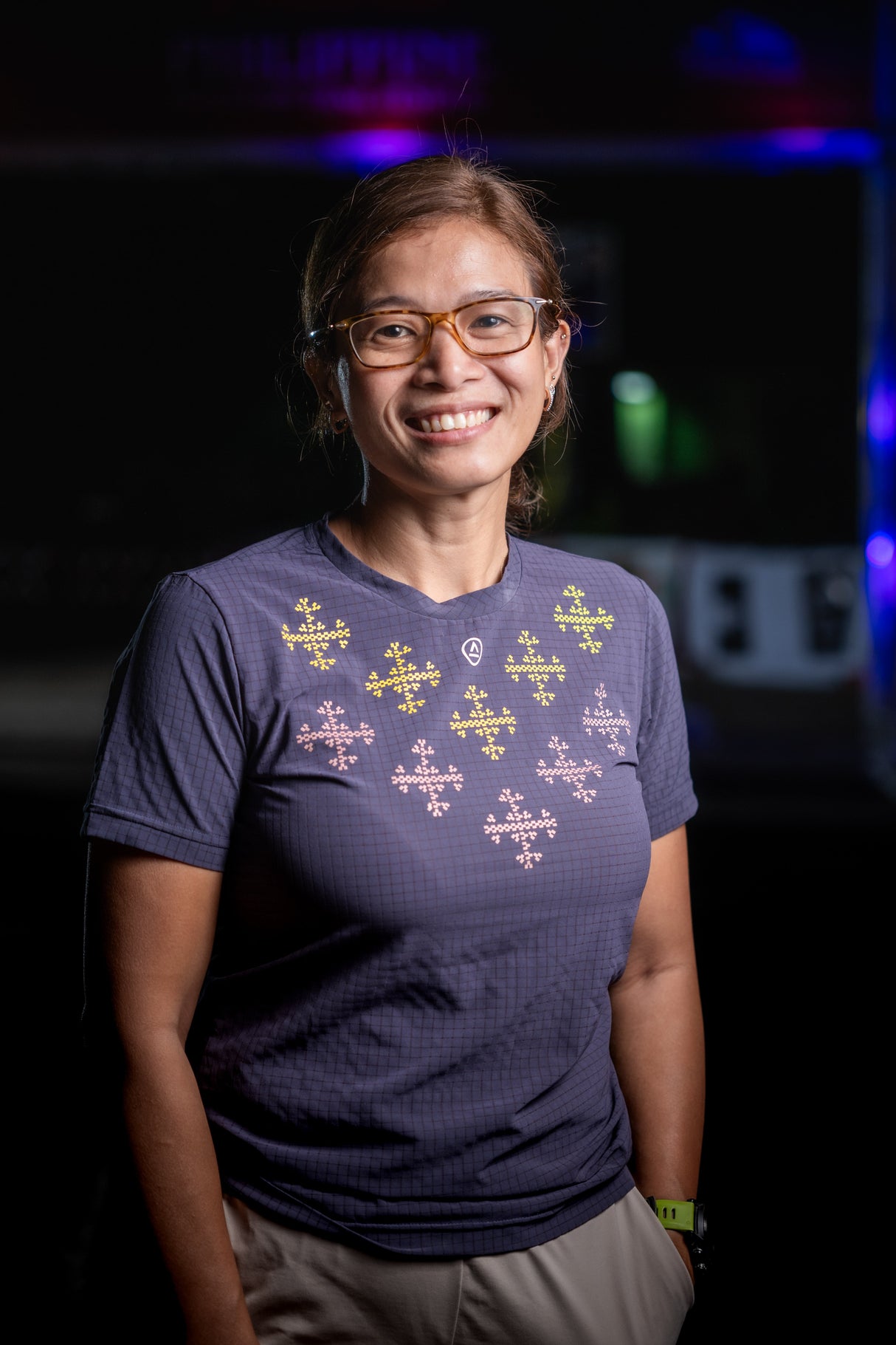 Apo Super Light SS Shirt (dark purple) - unisex - Ahon.ph