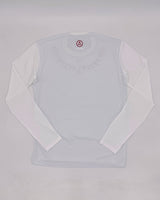 Koling Super Light LS Shirt (white / light sky) - unisex - Ahon.ph