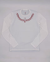 Koling Super Light LS Shirt (white / light sky) - unisex - Ahon.ph