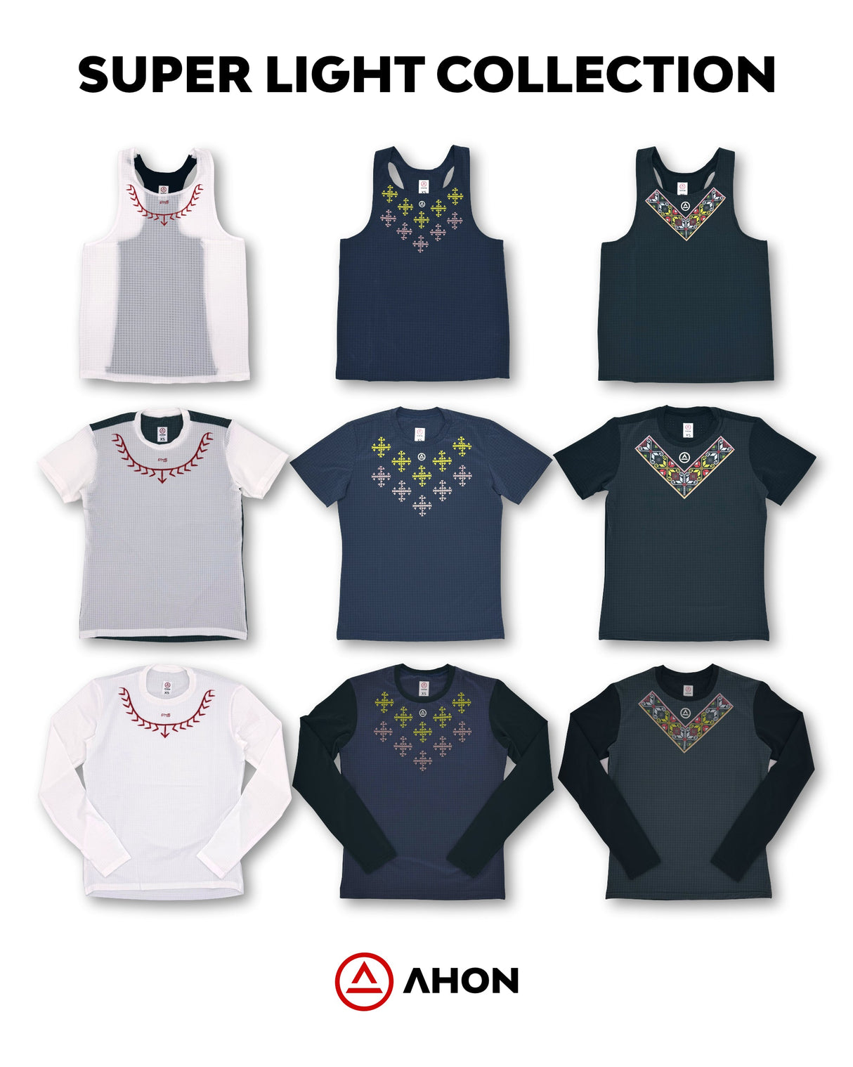 Koling Super Light LS Shirt (white / light sky) - unisex - Ahon.ph