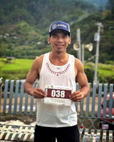 Koling Super Light Singlet (white / navy) - unisex - Ahon.ph