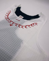 Koling Super Light Singlet (white / navy) - unisex - Ahon.ph