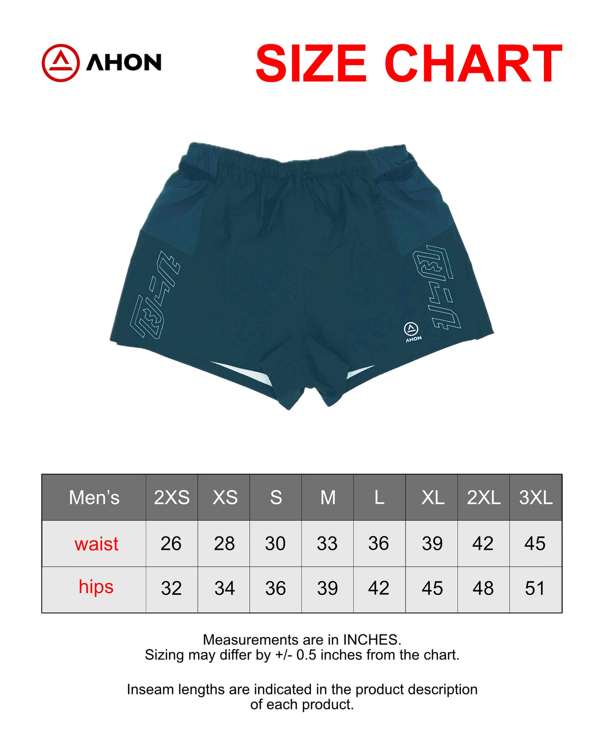 Trail Shorts Pro (colorway 3) 5 - inch inseam - unisex - Ahon.ph