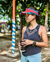 Uleyan Super Light Singlet (dark gray / black) - unisex - Ahon.ph