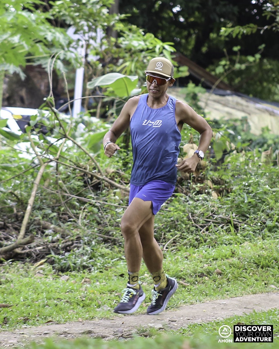 Ultra Light Singlet (blue green / gray) - unisex - Ahon.ph