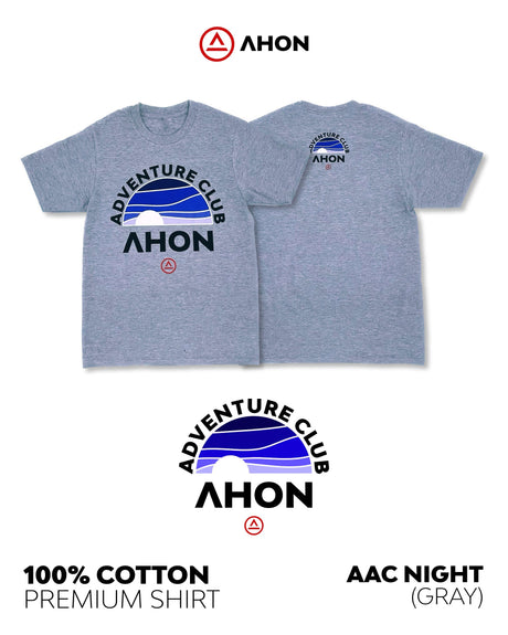 AAC Night lifestyle shirt (gray) - Ahon.ph