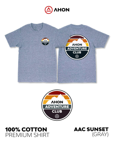 AAC Sunset lifestyle shirt (gray) - Ahon.ph