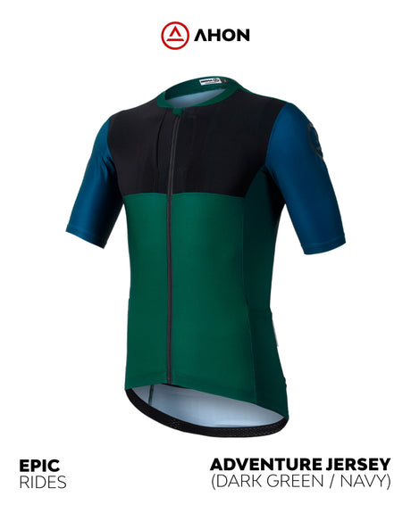 Adventure Jersey - Base (dark green / navy) - Ahon.ph