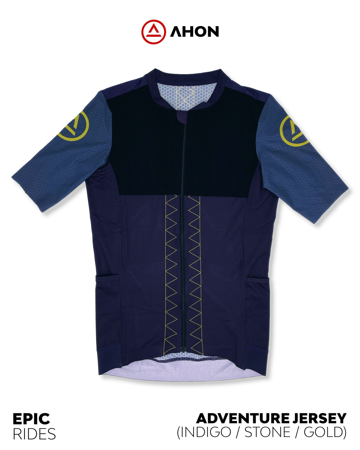 Adventure Jersey - Race (indigo / stone / gold) - Ahon.ph