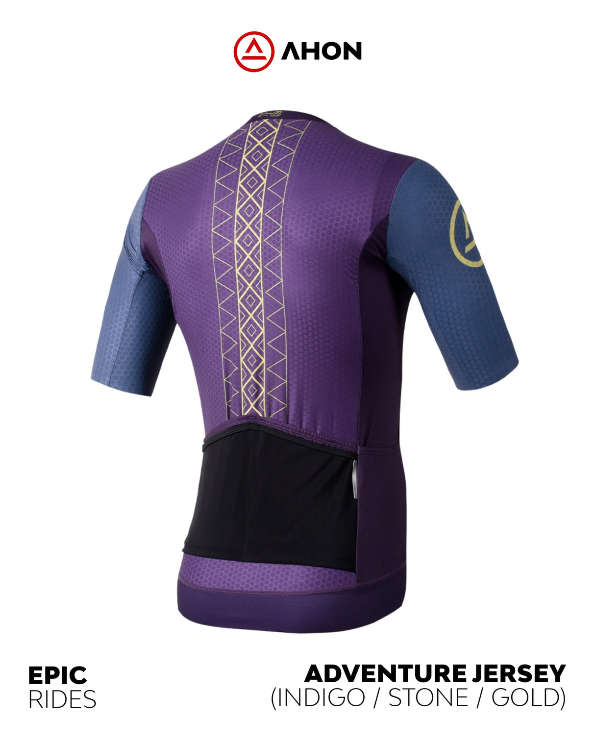 Adventure Jersey - Race (indigo / stone / gold) - Ahon.ph