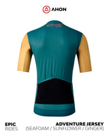 Adventure Jersey - Train (seafoam / sunflower / ginger) - Ahon.ph