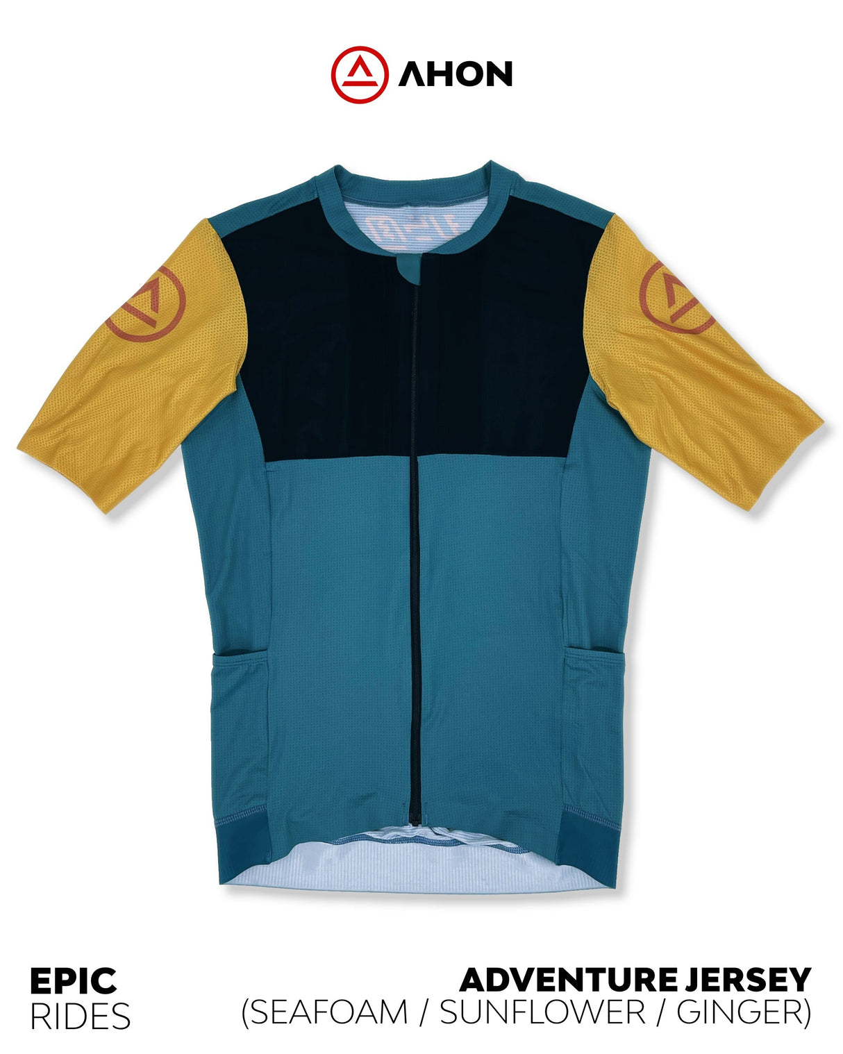 Adventure Jersey - Train (seafoam / sunflower / ginger) - Ahon.ph