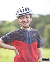 Apo Maxvent SS Shirt (red / black) - dri fit mesh - Ahon.ph