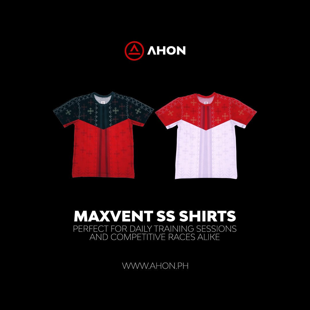 Apo Maxvent SS Shirt (red / black) - dri fit mesh - Ahon.ph