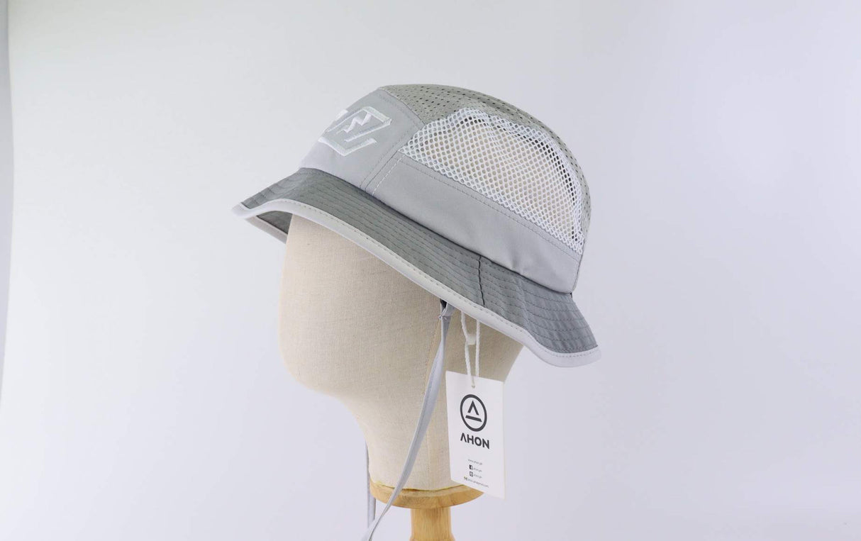 Baybayin Bucket Hat (gray) - Ahon.ph