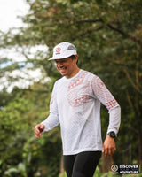 EbriBradie Maxvent LS Shirt (dust / red) - dri fit mesh - Ahon.ph