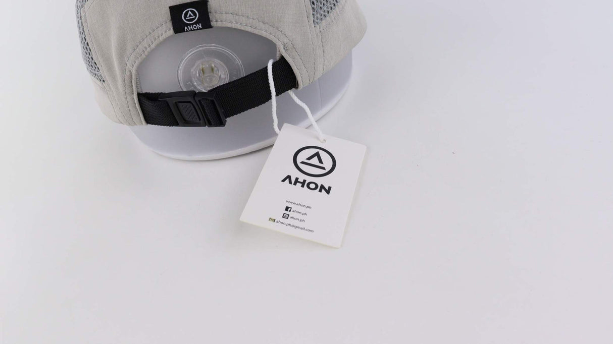 Logo Running Cap (gray) - Ahon.ph