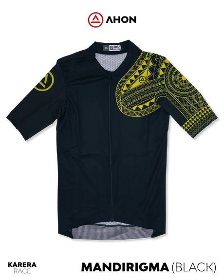 Mandirigma Race Jersey (black) - Ahon.ph