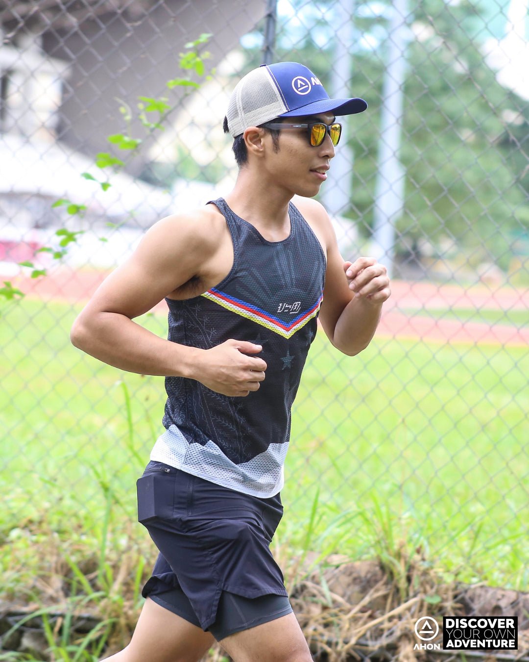 Perlas Ng Silanganan running singlet - maxvent (black) - Ahon.ph