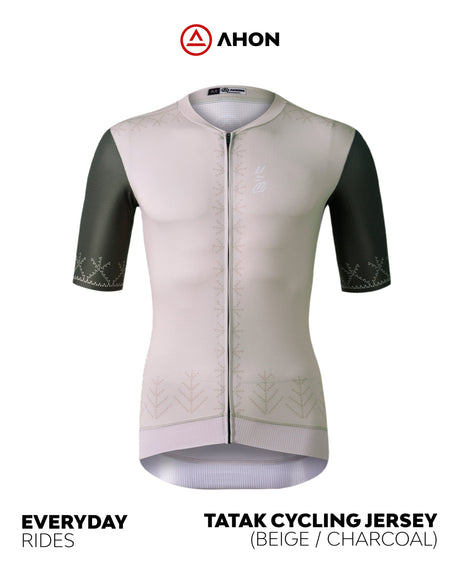 Tatak Cycling Jersey (beige) - Ahon.ph