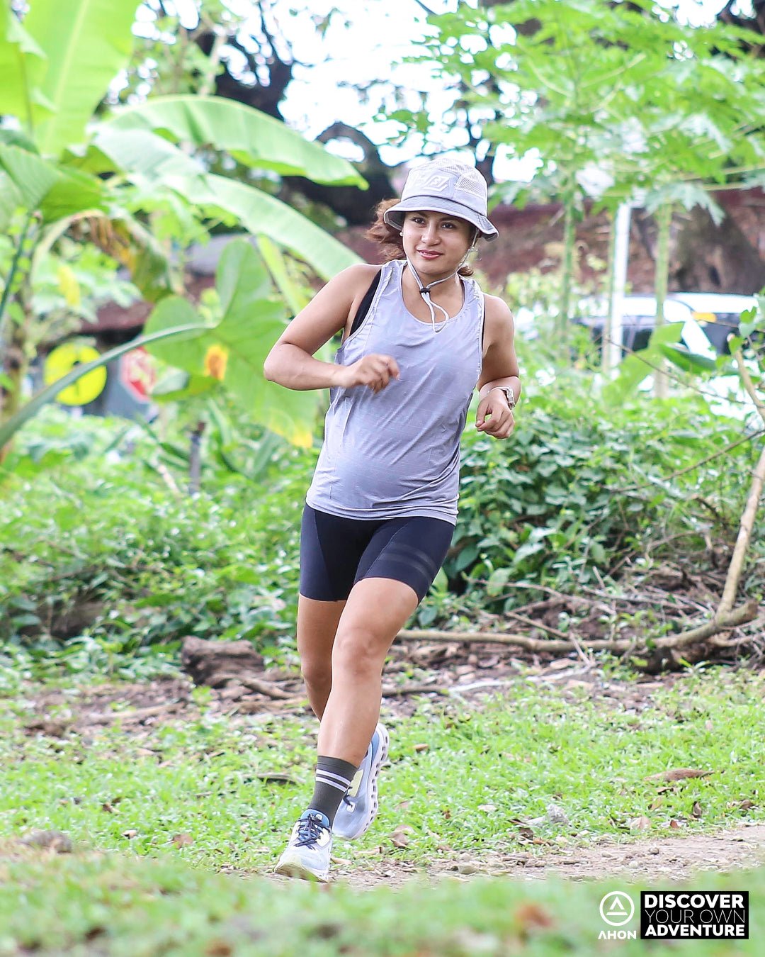 Ultra Light Singlet (gray / yellow) - unisex - Ahon.ph