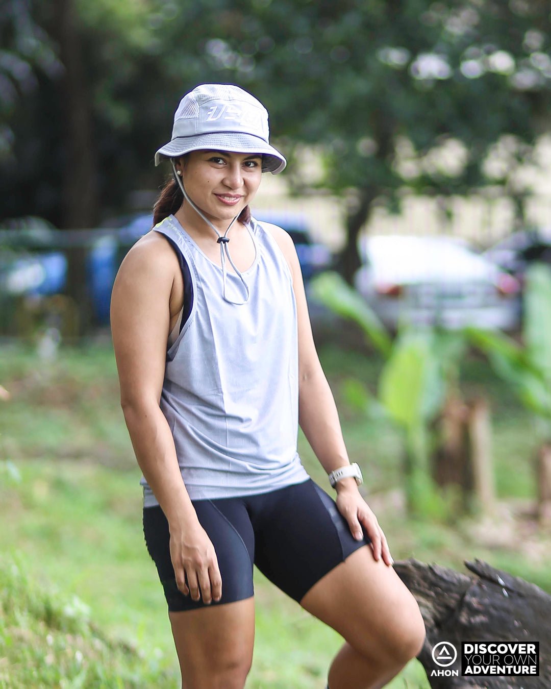 Ultra Light Singlet (gray / yellow) - unisex - Ahon.ph