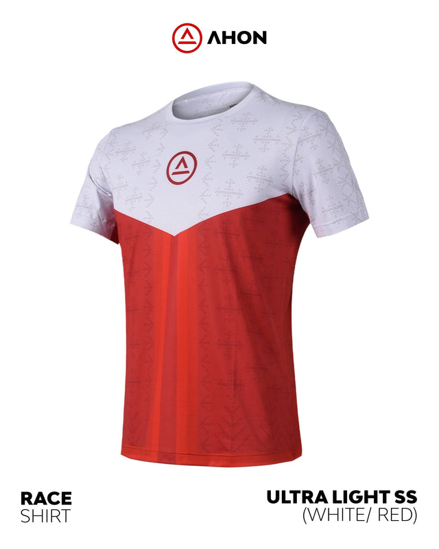 Ultra Light SS (white / red) - unisex - Ahon.ph